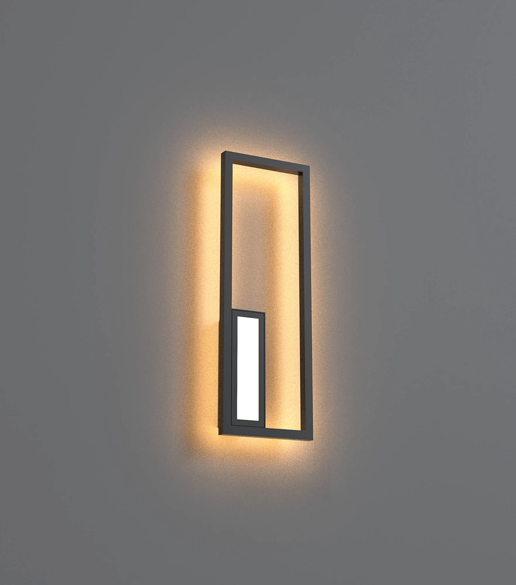 Boutique Black Wall Lights Mantra Flush Wall Lights